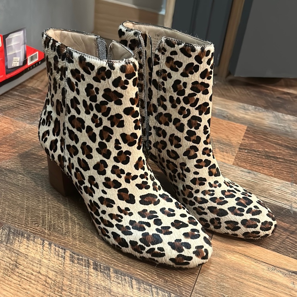 Able Leather Ankle Boots (never worn)